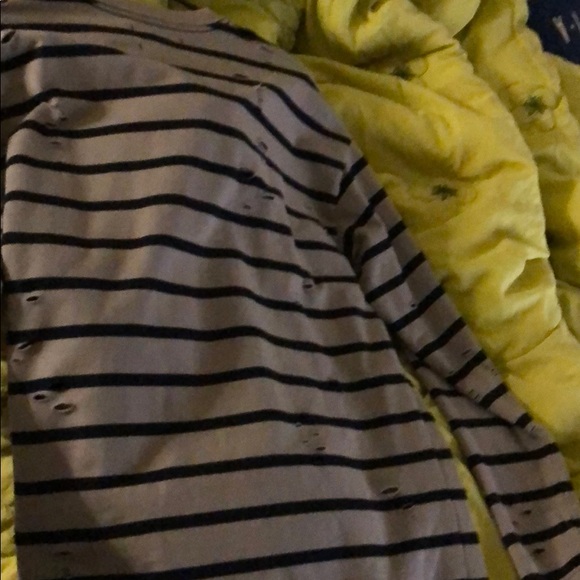 New pacsun distressed striped long sleeve - Picture 5 of 5